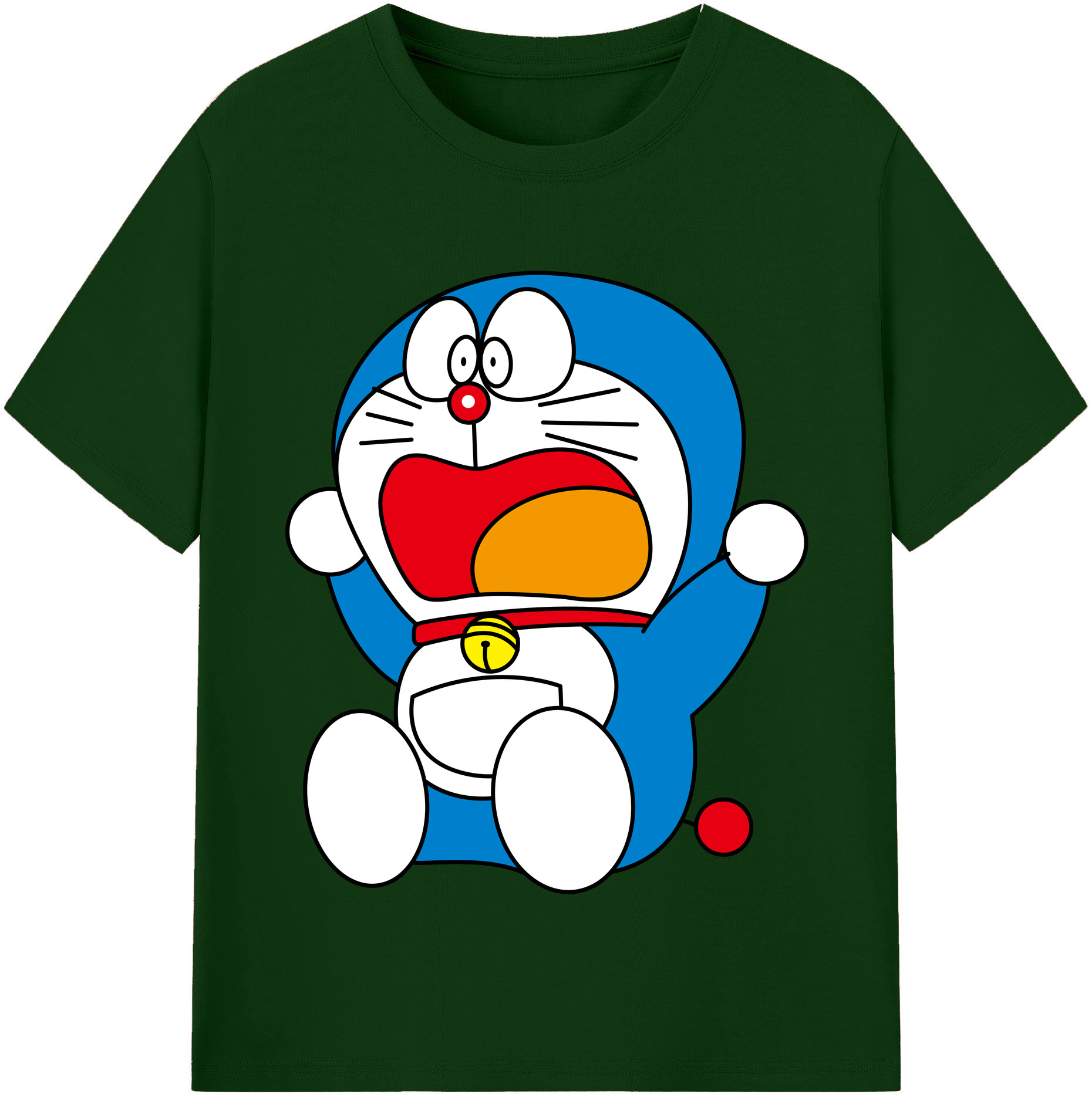 （画像用） ドラえもん Doraemon 綿100％半袖Tシャツ（フロントプリント）